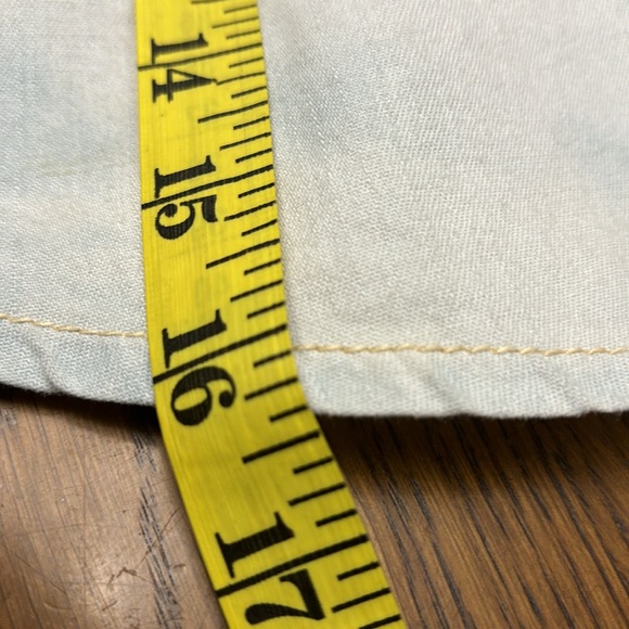 Retro Lightwash Roxy Tiered Mini Skirt BNWOT - Picture 8 of 8